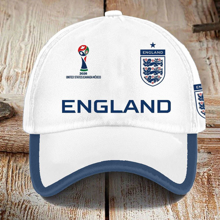 England FIFA World Cup 2026 Hat World Cup Baseball Cap Present For Huge Fans