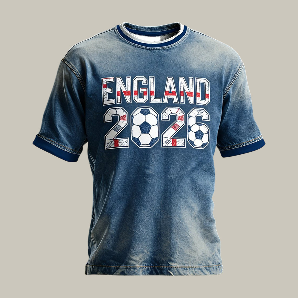 England FIFA World Cup 2026 T-Shirt Soccer Clothes Unique Gift For Him
