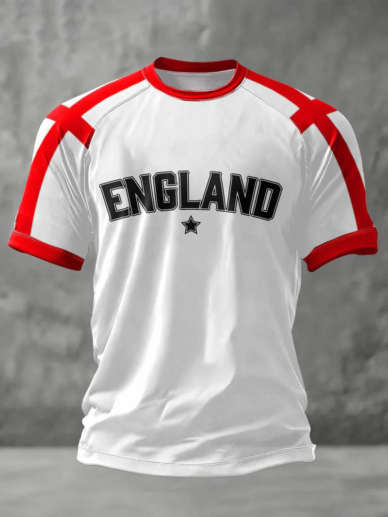 England Football Star Graphic T-Shirt St George Cross 2026 World Cup Fan Gear Best Gift For Fans