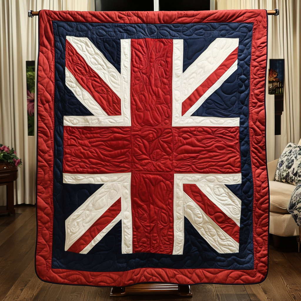 English Dreams Quilted Blanket Best Couch Throw Blanket Gifts For People Who Love England