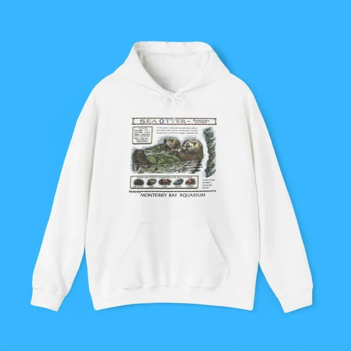 Enhydra Lutris Sea Otter Hoodie The Life Of An Ocean Being Sea Otter Taylor Swift Merch