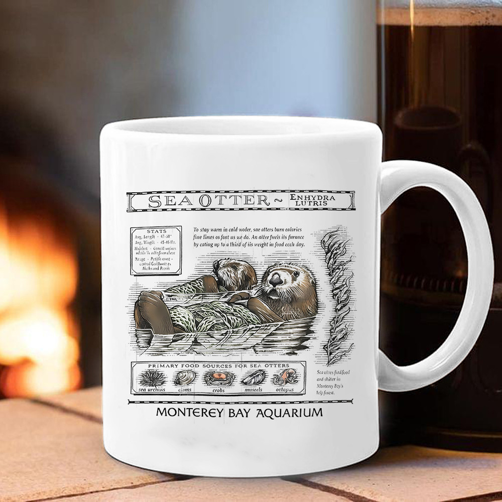 Enhydra Lutris Sea Otter Mug The Life Of An Ocean Being Sea Otter Taylor Swift Merchandise