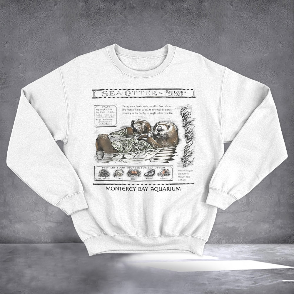 Enhydra Lutris Sea Otter Sweatshirt The Life Of An Ocean Being Sea Otter Taylor Swift Gift Ideas