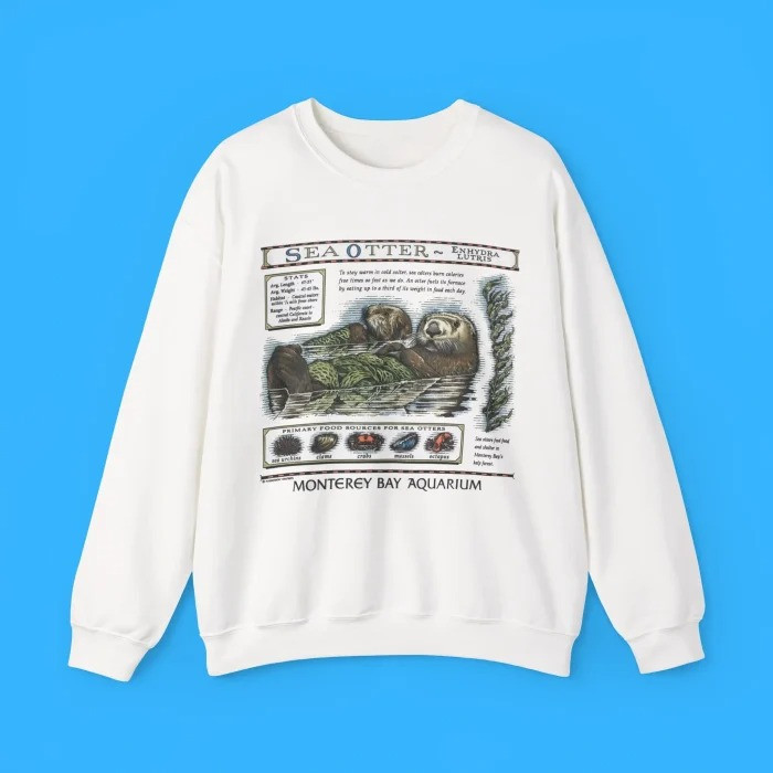 Enhydra Lutris Sea Otter Sweatshirt The Life Of An Ocean Being Sea Otter Taylor Swift Merch