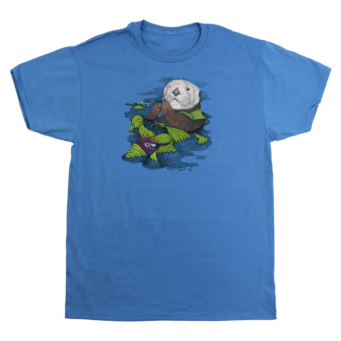 Enhydra Lutris Sea Otter T-Shirt Furry mermaid Awesome Monterey Bay Aquarium Otter Shirt