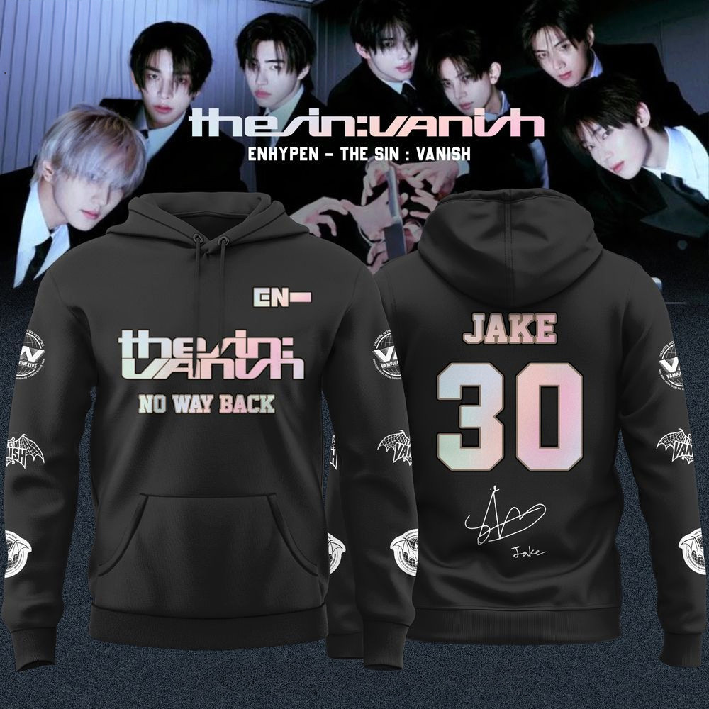 ENHYPEN The Sin Vanish Still Forbidden Hoodie ENHYPEN Merch Jake 30 Hoodie Fans Gifts