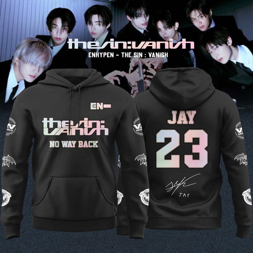 ENHYPEN The Sin Vanish Still Forbidden Hoodie ENHYPEN Merch Jay 23 Hoodie Fans Gifts ENHYPEN The Sin Vanish Still Forbidden Hoodie ENHYPEN Merch Jay 23 Hoodie Fans Gifts
