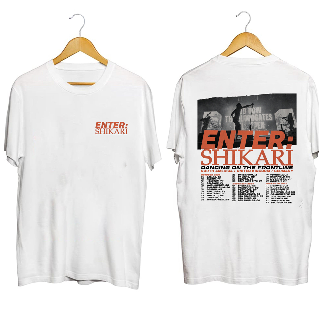 Enter Shikari Tour 2024 Shirt Enter Shikari Merch Gifts For Rock Music Fans