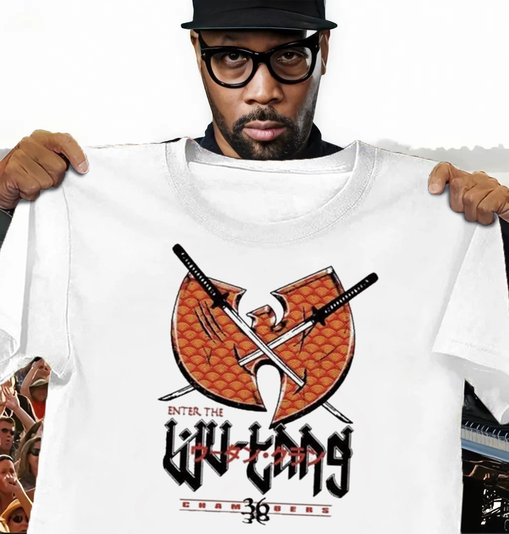 Enter The Wu-Tang Clan Chambers 36 Swords T-Shirt Father's Day Gifts For Son In Law