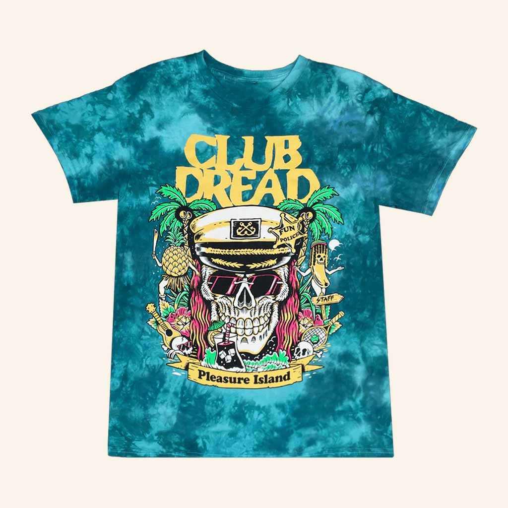 EP THANKSQUARE15 Merch Club Dread Fun Police Tie Dye Shirt Halloween Gift Ideas
