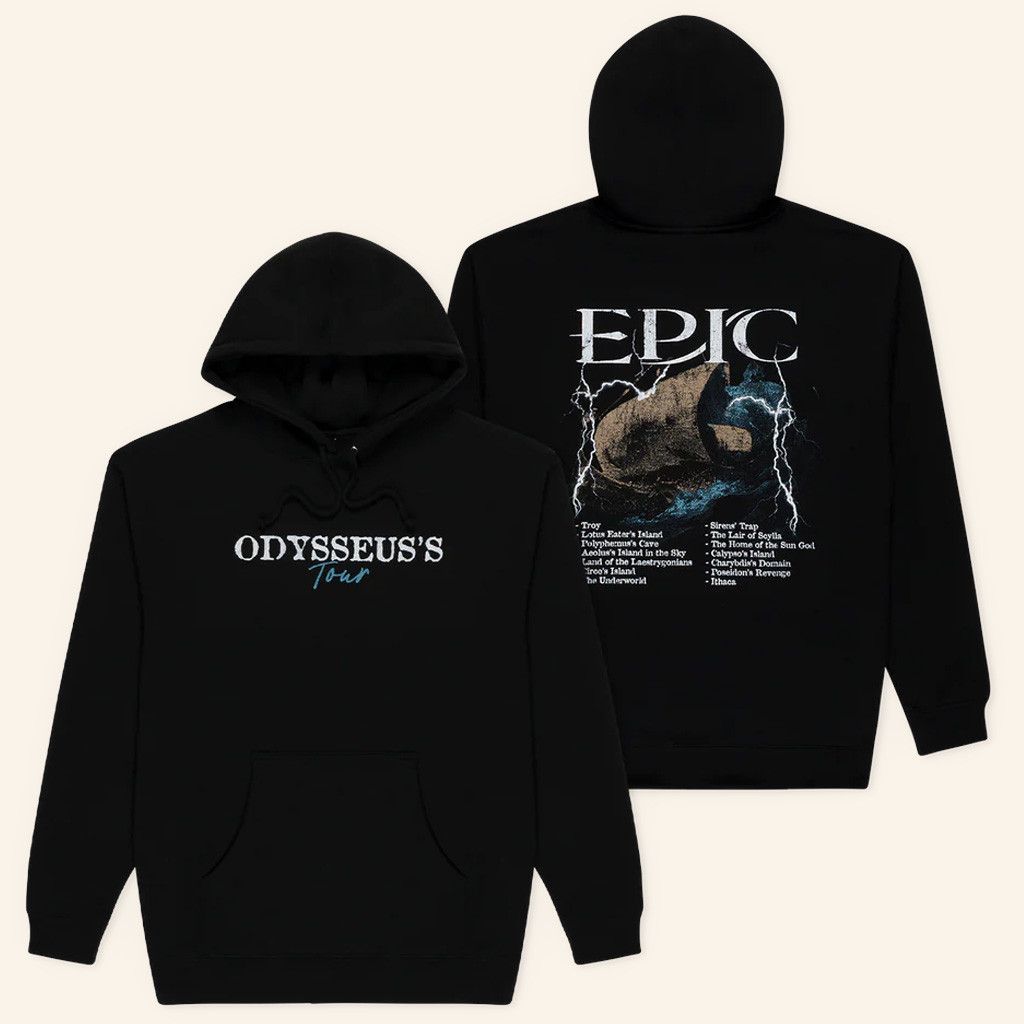 Epic Musical Merch Odysseus's Tour Hoodie Epic Hoodie Christmas Gift Ideas For Him Epic Musical Merch Odysseus's Tour Hoodie Epic Hoodie Christmas Gift Ideas For Him