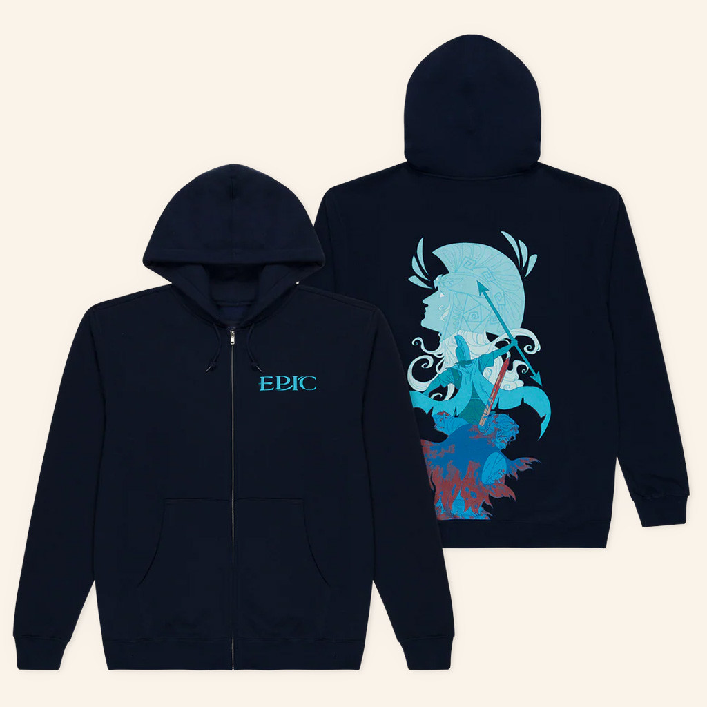 Epic Musical Merch Warrior Of The Mind Zip Hoodie Christmas Gifts For Husband