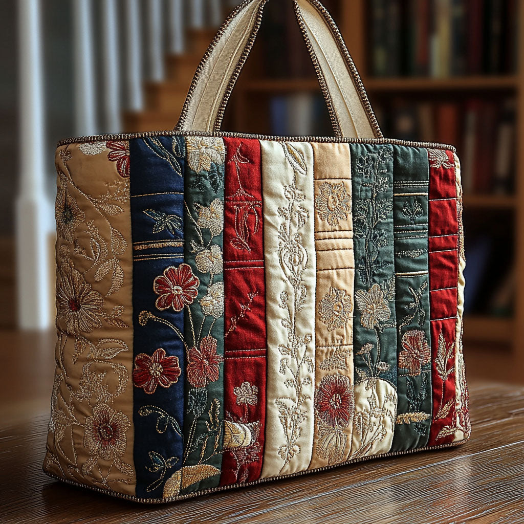 Epic Tales Quilted Tote Bag Book Themed Birthday Presents