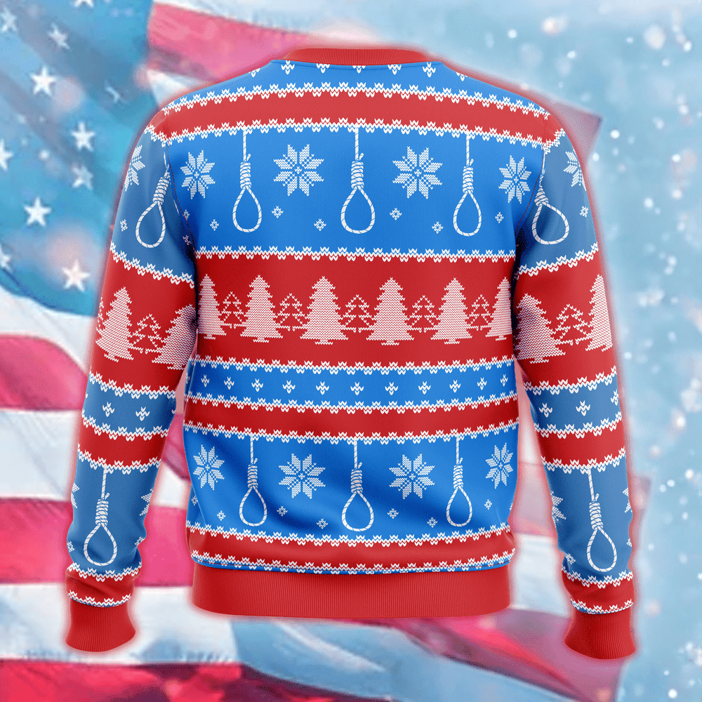 Epstein Didn't Kill Himself Hillary Ugly Christmas Sweater Political Christmas Sweater Gift Epstein Didn't Kill Himself Hillary Ugly Christmas Sweater Political Christmas Sweater Gift