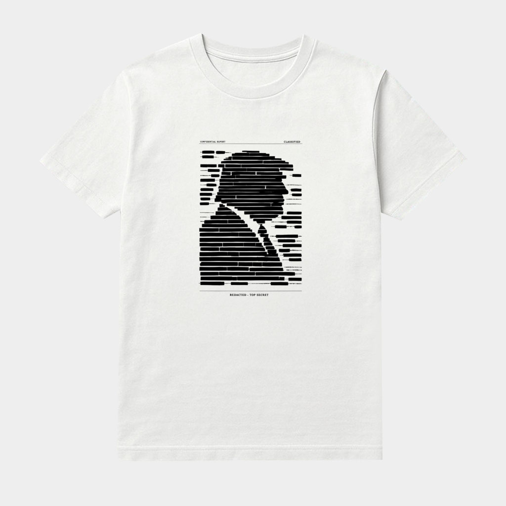 Epstein Files Cover Up Shirt Redacted Redacted Top Secret T-Shirt Anti Trump Merch