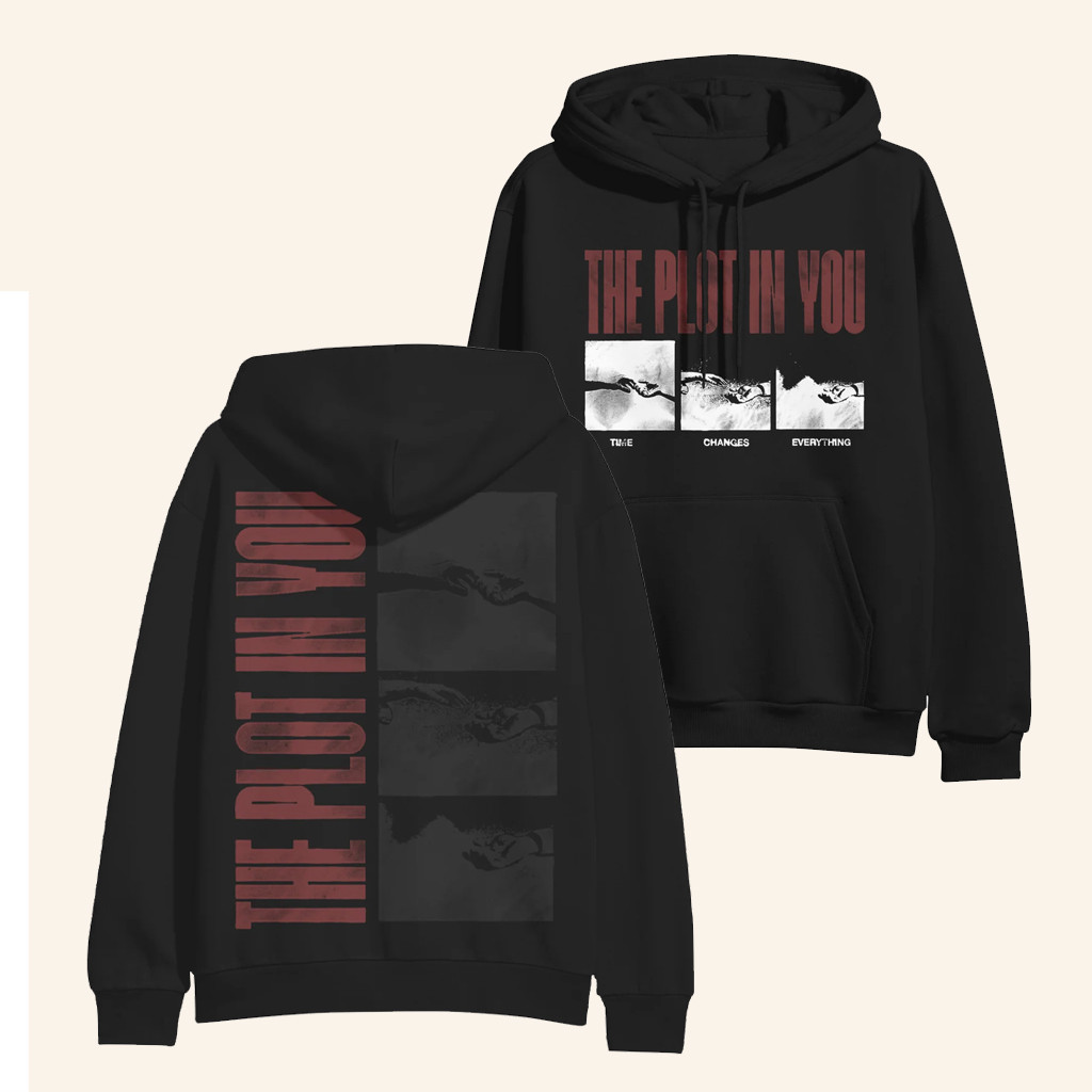 Equal Vision Merch The Plot In You Changes Everything Black Hoodie Gifts For Brother