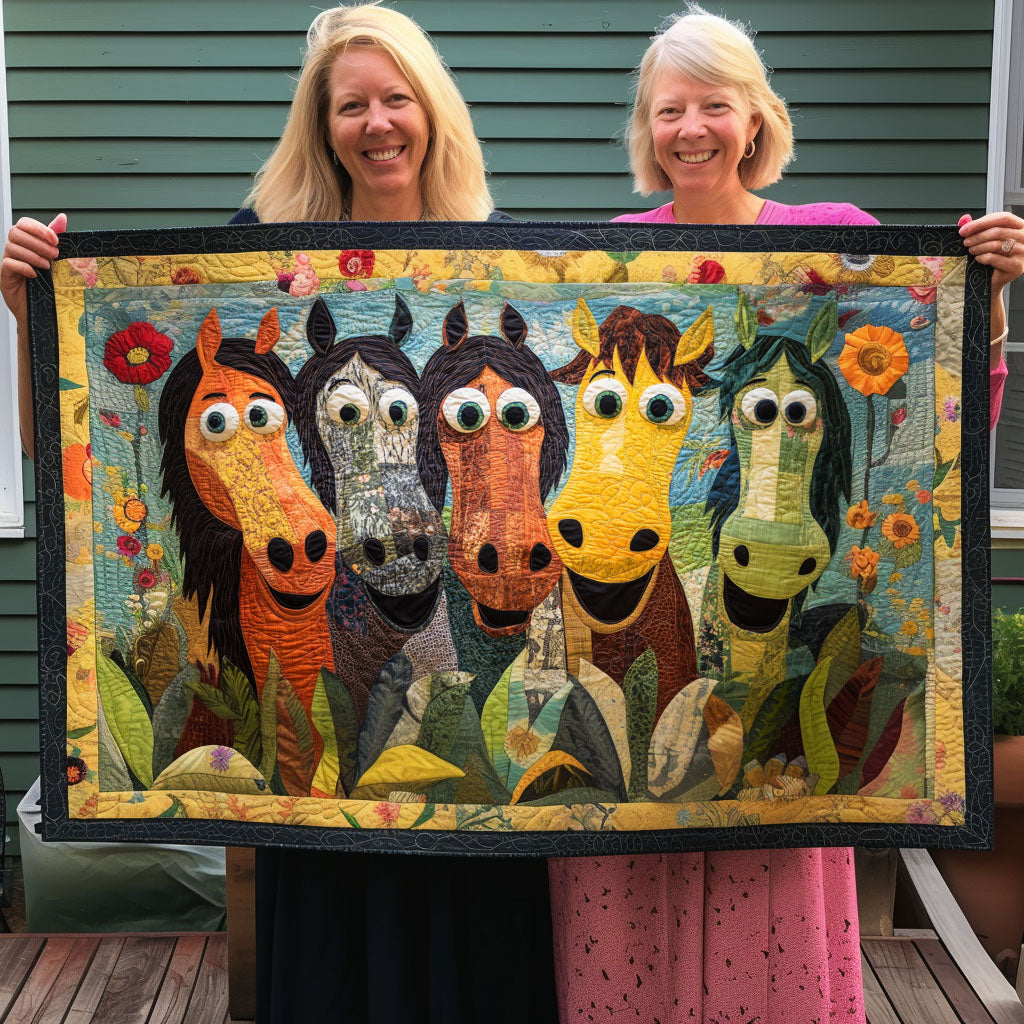 Equine Energy Quilted Table Runner Kitchen Decor Best Gifts Horse Lovers