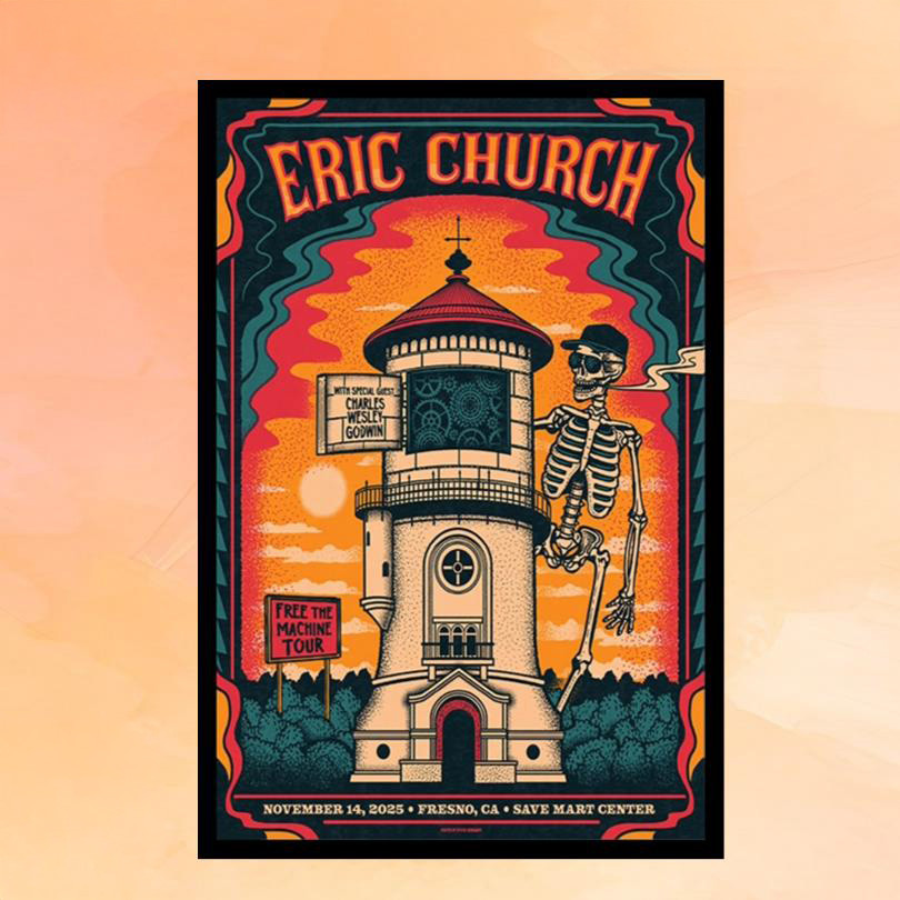 Eric Church Merch Fresno CA Nov 14 2025 Save Mart Center Poster Home Decor Gifts For Fans Eric Church Merch Fresno CA Nov 14 2025 Save Mart Center Poster Home Decor Gifts For Fans