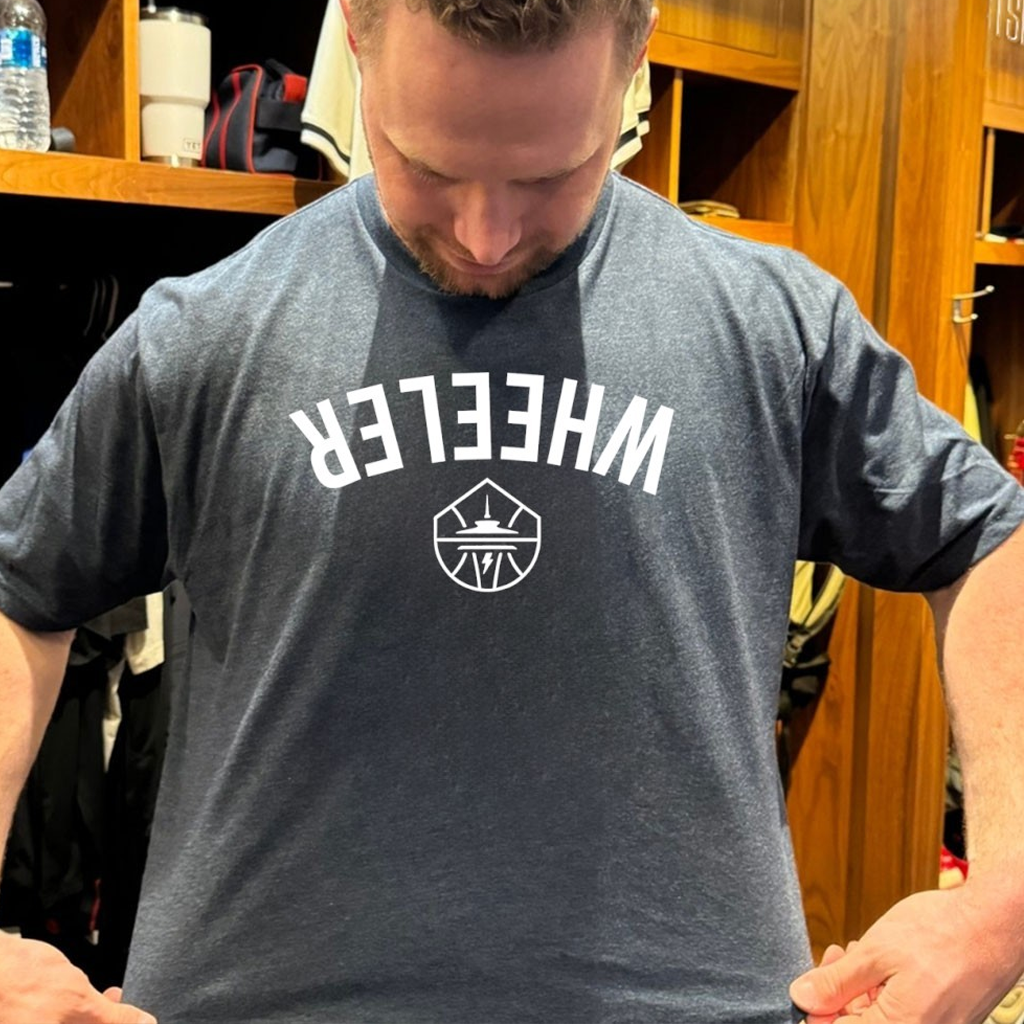 Erica Wheeler Player Name Invert Shirt Seattle Basketball Merch Best Gifts For Basketball Fans