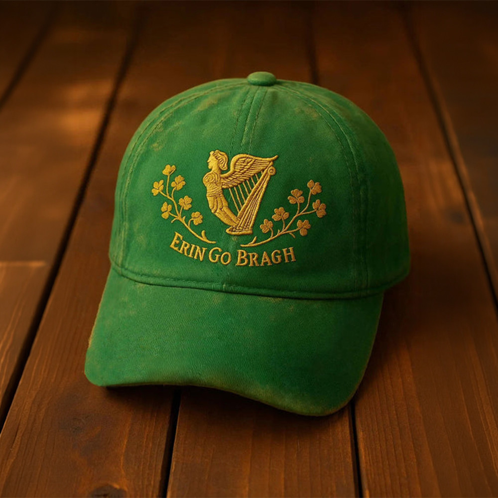 Erin Go Bragh Hat St Patrick's Day 2026 Baseball Cap Saint Patrick's Day Gift Idea