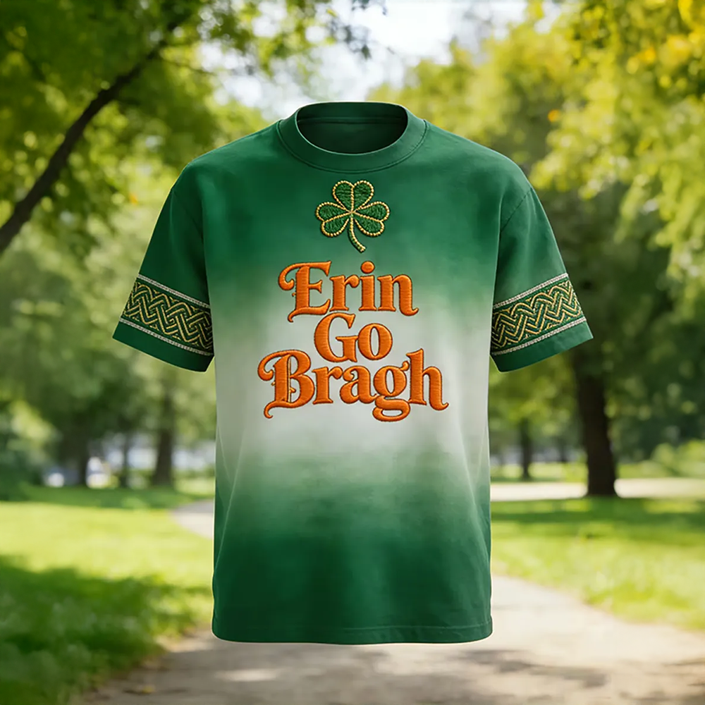 Erin Go Bragh St Patrick's Day T-Shirt Saint Patricks Day Clothes Best Gift For Brother