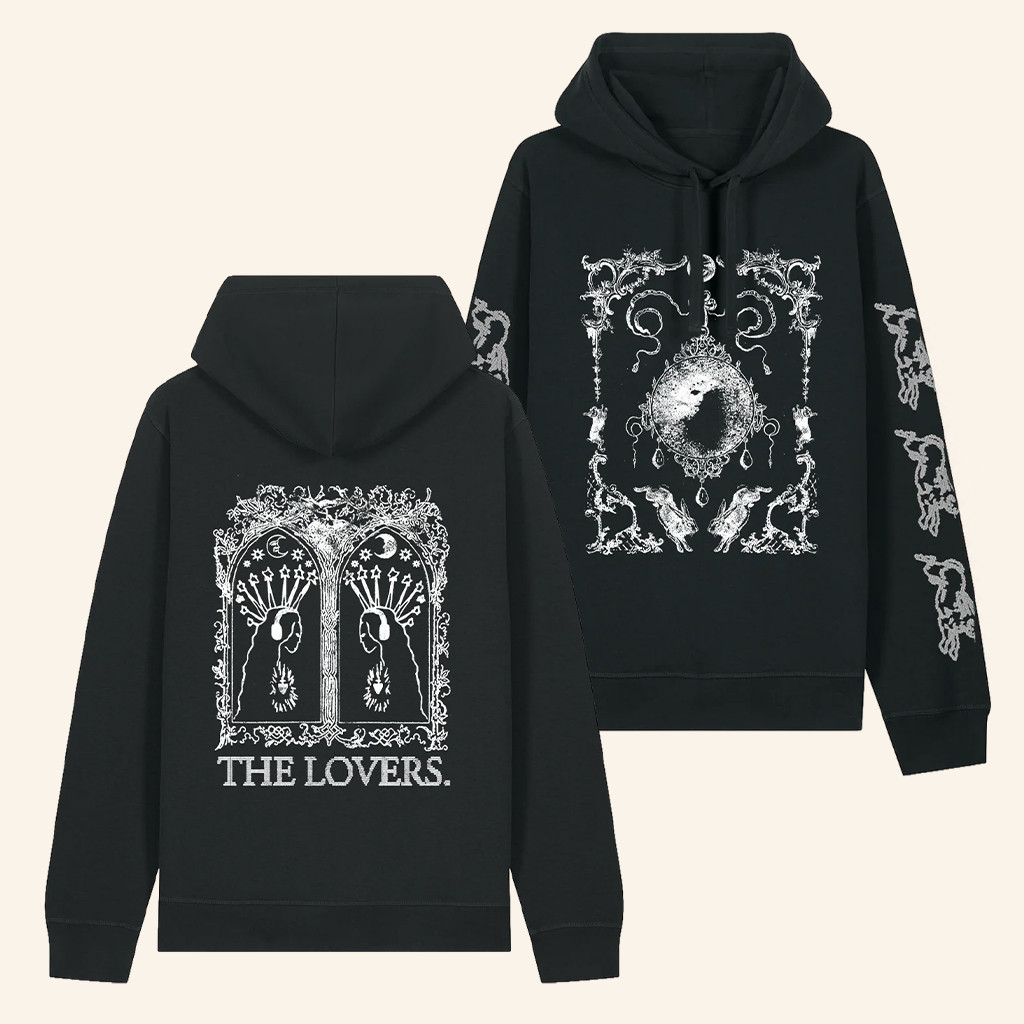Erin Lecount Merch The Lovers Black Hoodie Gift Ideas For Music Lovers