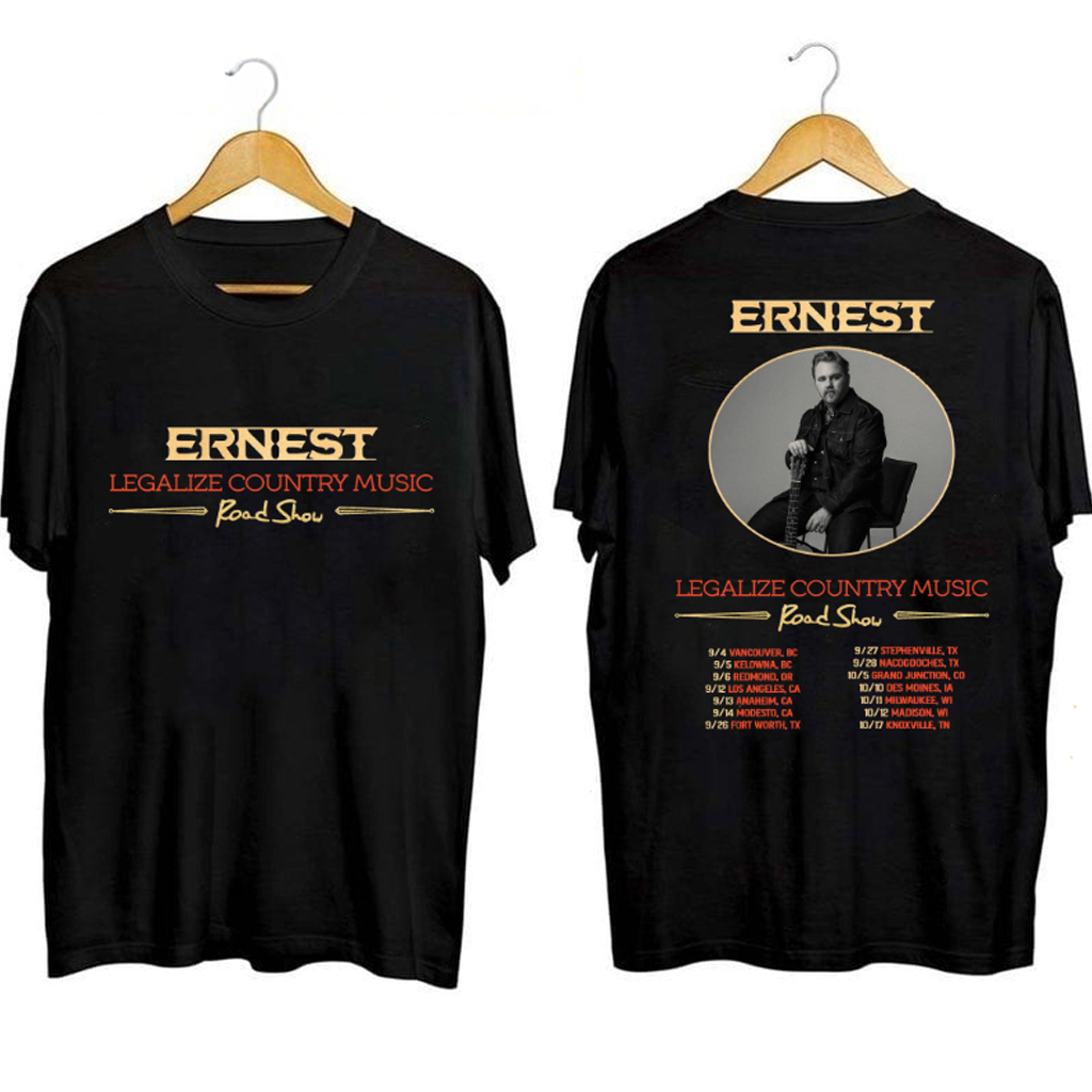 Ernest Legalize Country Music Roadshow Shirt Ernest Merch Gifts For Music Fans Ernest Legalize Country Music Roadshow Shirt Ernest Merch Gifts For Music Fans
