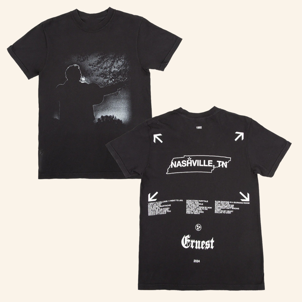 Ernest Merch Nashville Tracklist T-Shirt Best Christmas Gifts For Husband Ernest Merch Nashville Tracklist T-Shirt Best Christmas Gifts For Husband