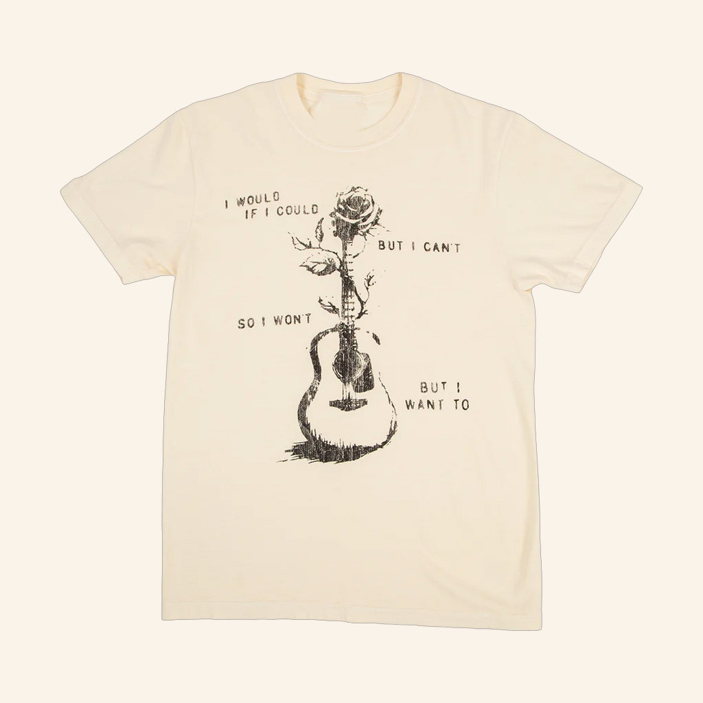 Ernest Merch Would If I Could Lyric T-Shirt Gifts For Music Fans Ernest Merch Would If I Could Lyric T-Shirt Gifts For Music Fans