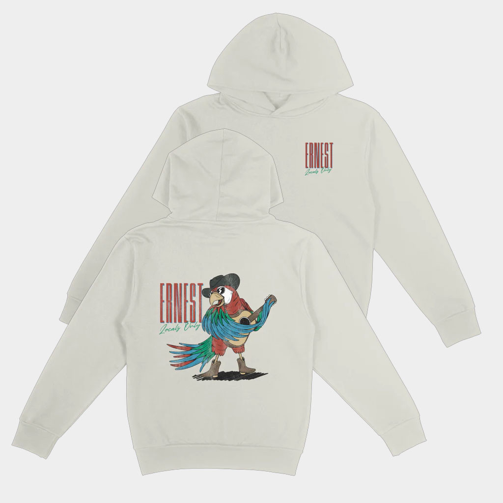 ERNEST Shop Merch ERNEST Locals Only Hoodie Gifts For Music Enthusiasts