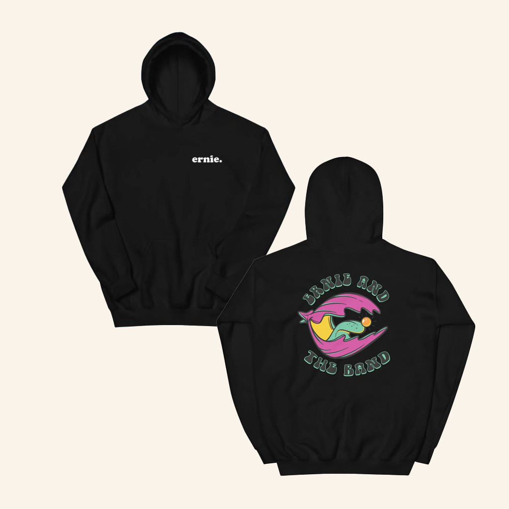 Ernie And The Band Merch The Big Clam Hoodie Present For Wife Ernie And The Band Merch The Big Clam Hoodie Present For Wife