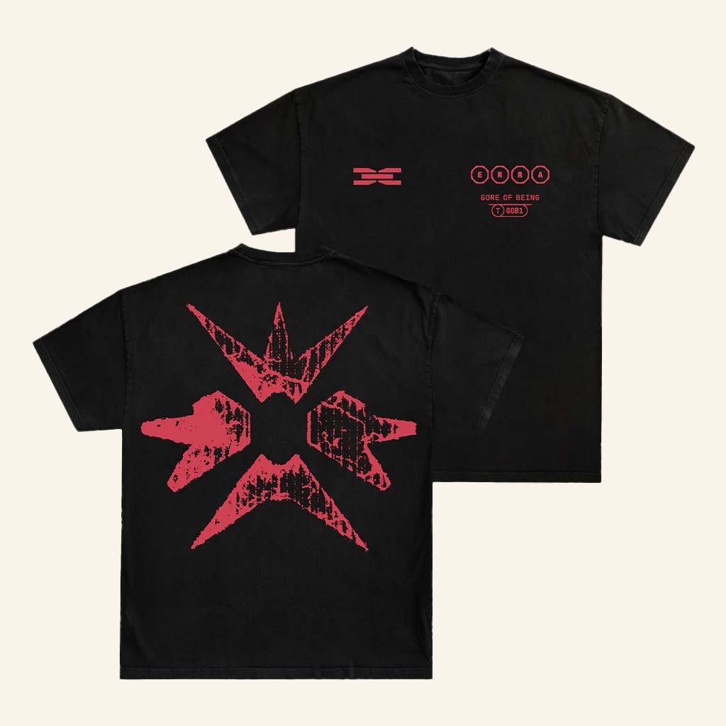 Erra Merch Black Burst T-Shirt Cool Gifts For Music Lovers