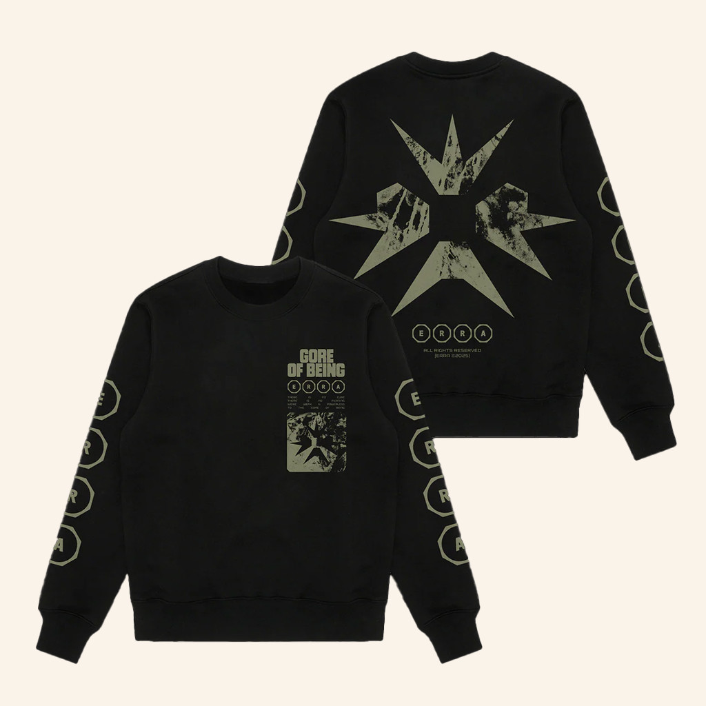 Erra Merch Dismantle Crewneck Sweatshirt Birthday Gifts For Music Lovers Erra Merch Dismantle Crewneck Sweatshirt Birthday Gifts For Music Lovers