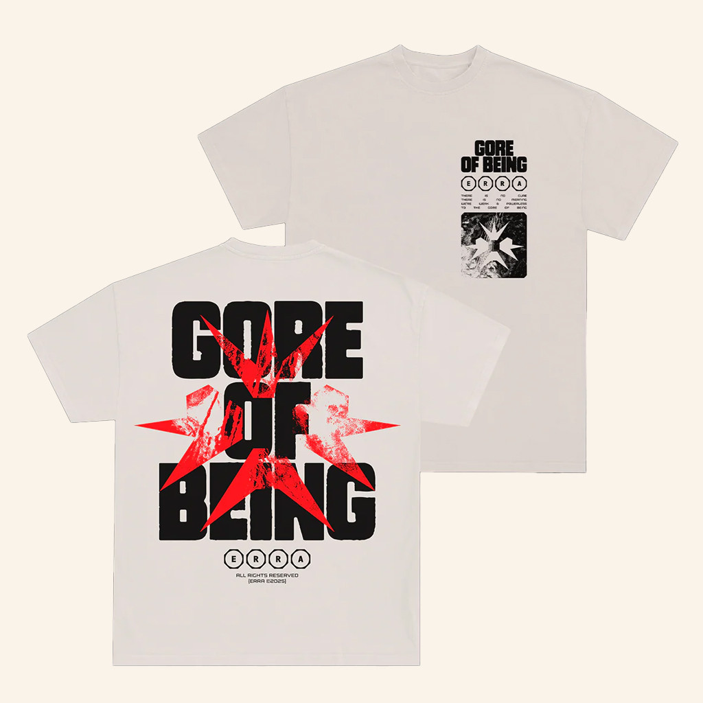 Erra Merch Illuminated T-Shirt Gore Of Being Shirt Gifts For Music Lovers