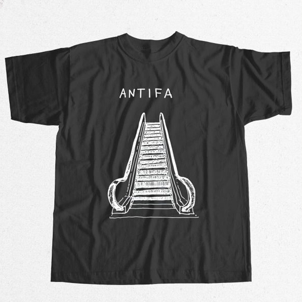 Escalator Antifa Shirt Christmas Present For Dad