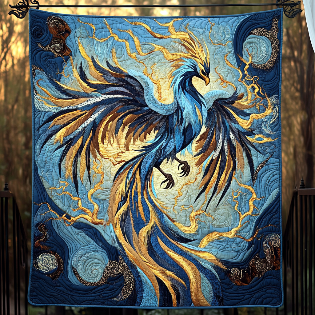 Eternal Flame Quilted Blanket Christmas Presents