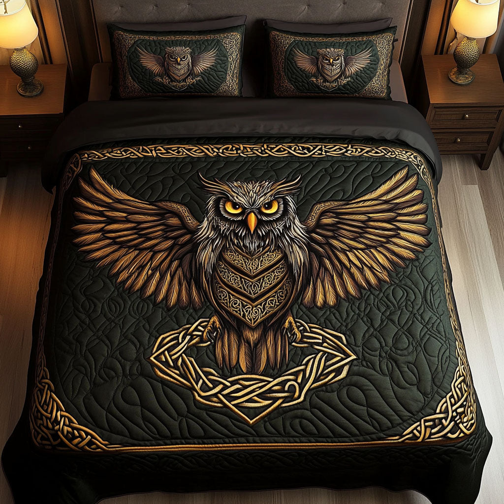 Eternal Gaze Quilted Bedding Set Modern Bedding Set to Upgrade Your Bedroom