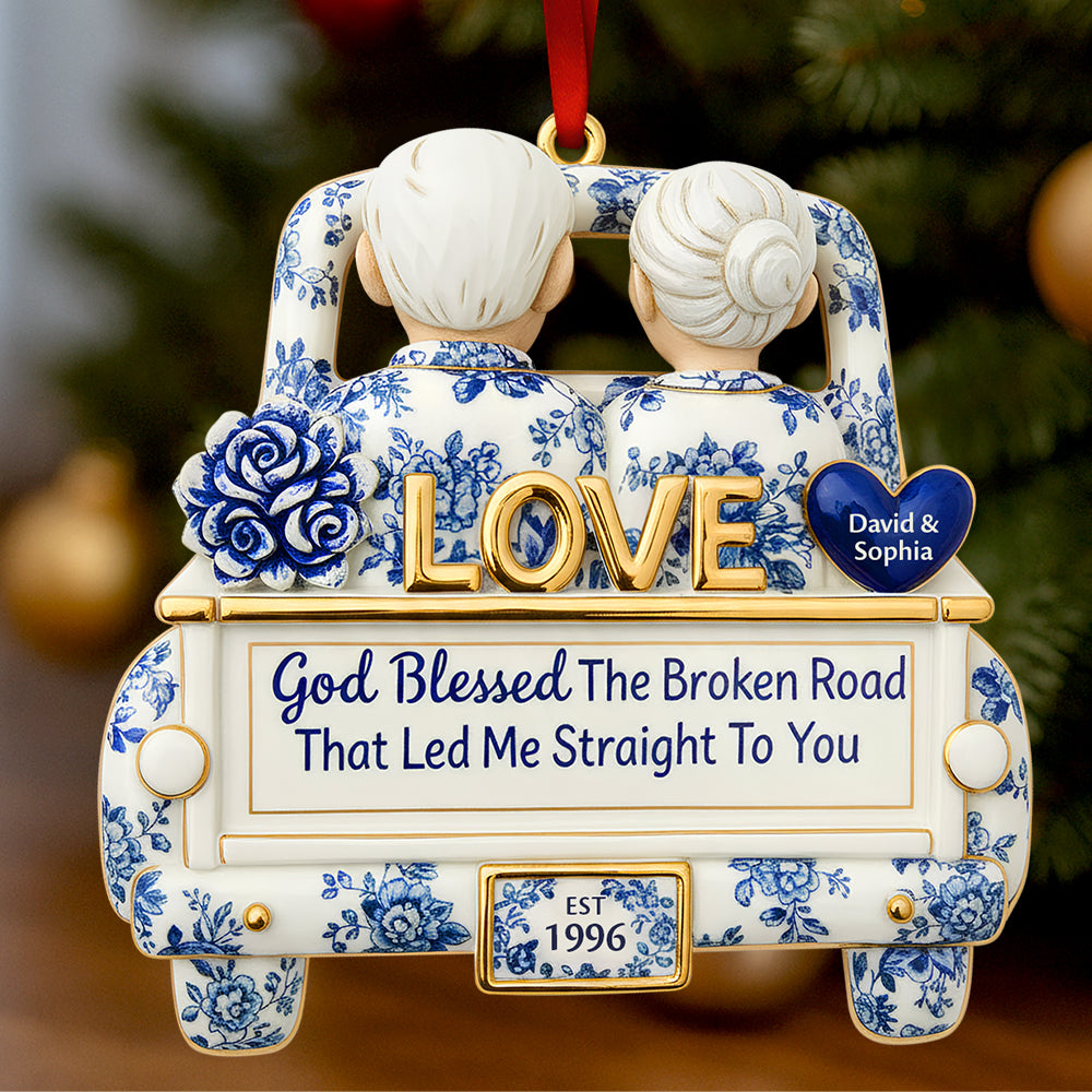 Eternal Journey of Love Christmas Ornament Personalized Gifts For Couple - Xmas Ornament Gift Eternal Journey of Love Christmas Ornament Personalized Gifts For Couple - Xmas Ornament Gift