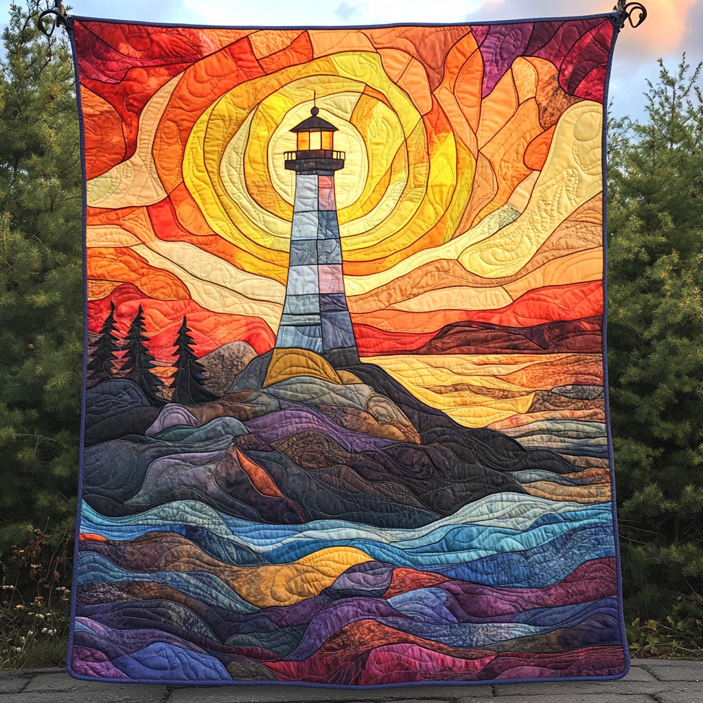 Eternal Lightkeeper Quilted Blanket Christmas Soft Blanket