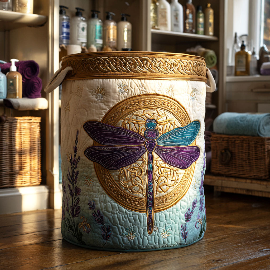 Eternal Radiance Quilted Laundry Basket Practical Quilted Laundry Hamper Gift for Daily Use