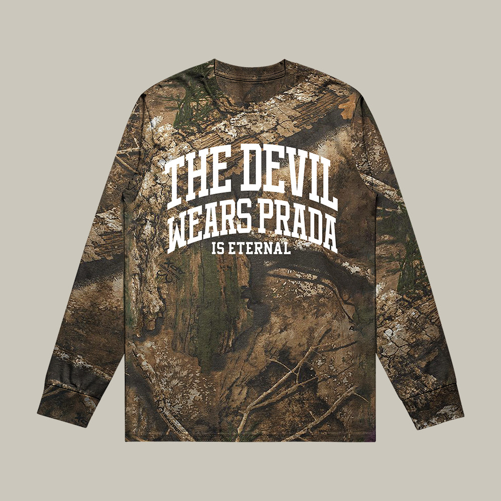 Eternal Tour Real Tree The Devil Wears Prada Long Sleeve Shirt Music Apparel Gift For Fans