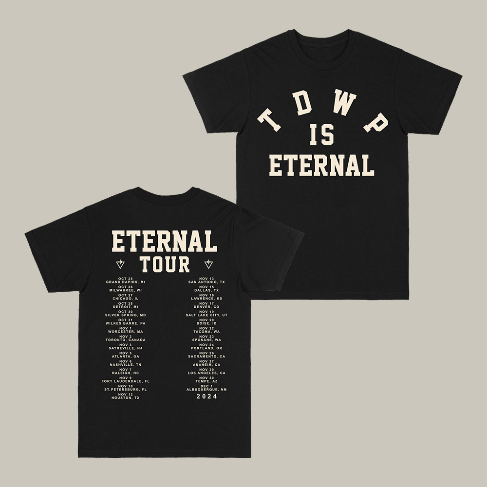 Eternal Tour The Devil Wears Prada T-Shirt Metalcore Music Tee The Devil Wears Prada Lover Gift