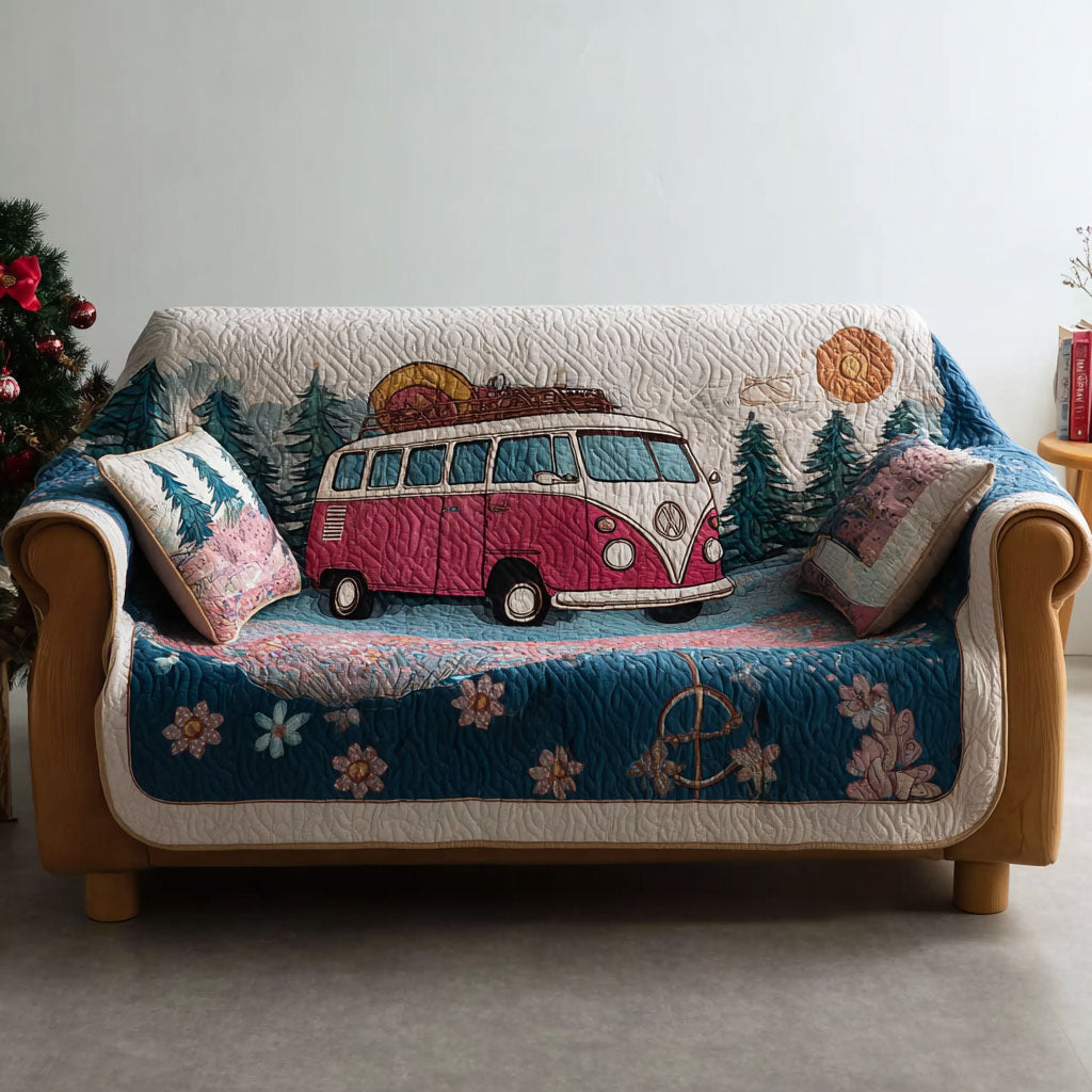 Eternal Wander Quilted Sofa Cover Holiday Living Decorations Best Friend Gift Ideas