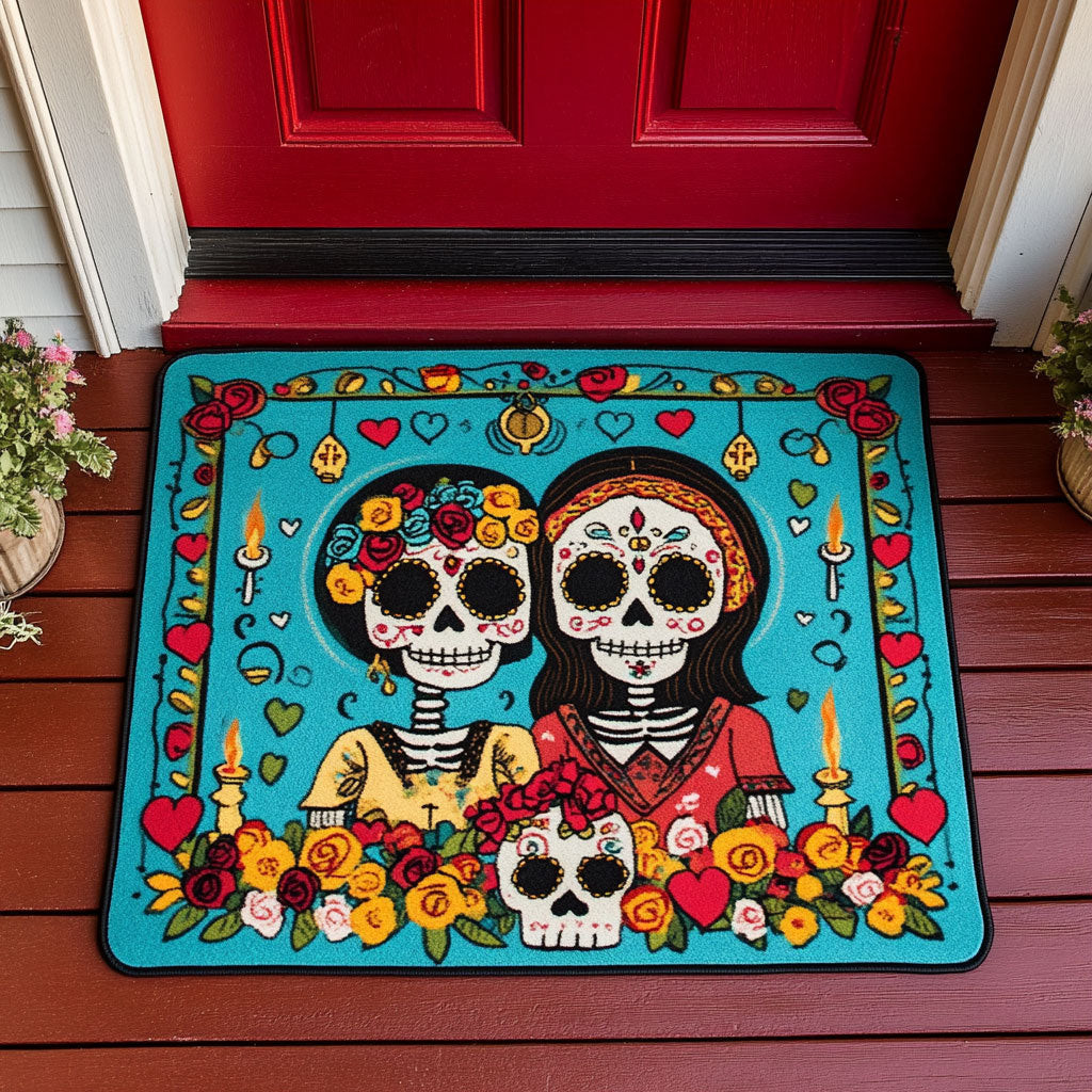 Eternal Welcome Doormat Best Decoration Gift For Friends and Family on Halloween Day