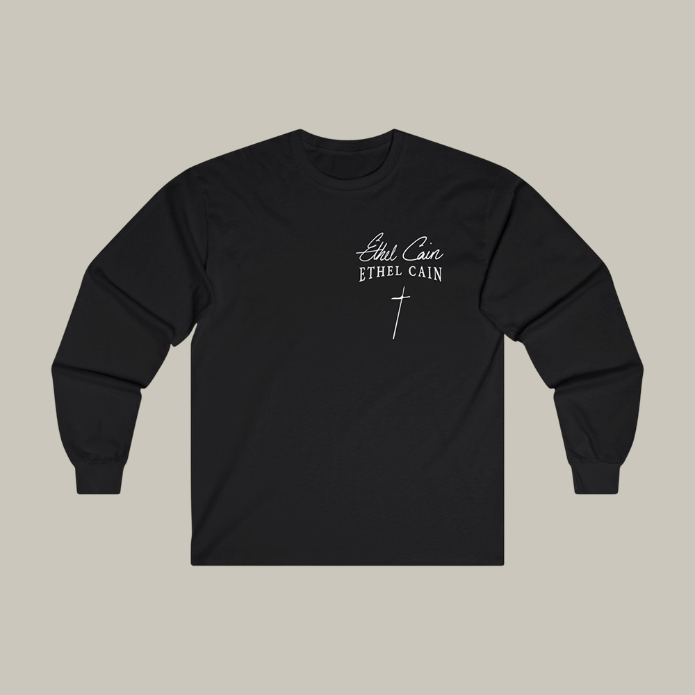 Ethel Cain Logo Long Sleeve Shirt Music Fan Apparel Present Idea For Ethel Cain Lover
