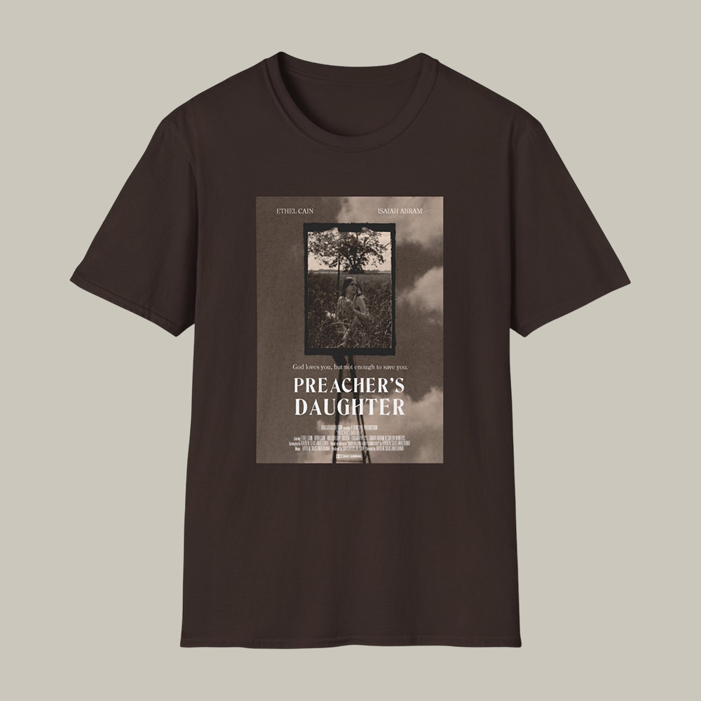 Ethel Cain Merch Preacher's Daughter Movie Poster T-Shirt Ethel Cain Clothes Music Lover Gift