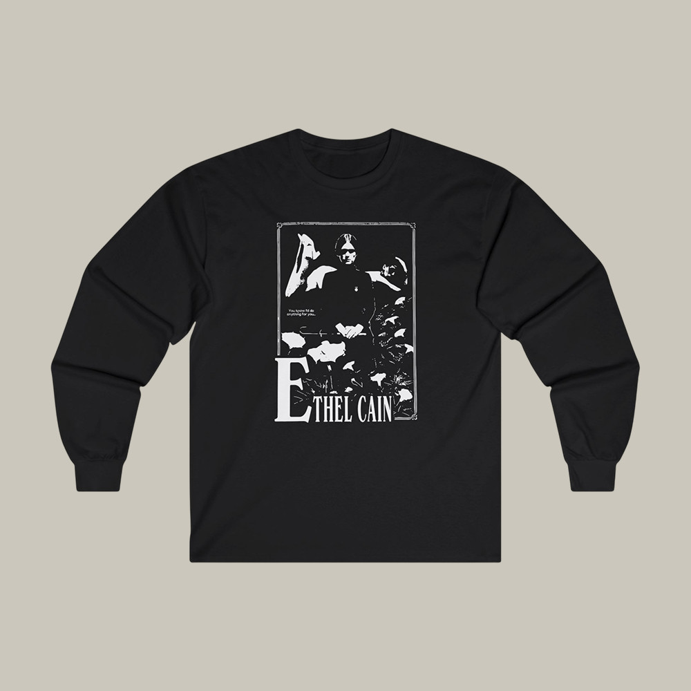 Ethel Cain Portrait Long Sleeve Shirt Ethel Cain Music Apparel Good Gift For Huge Fans