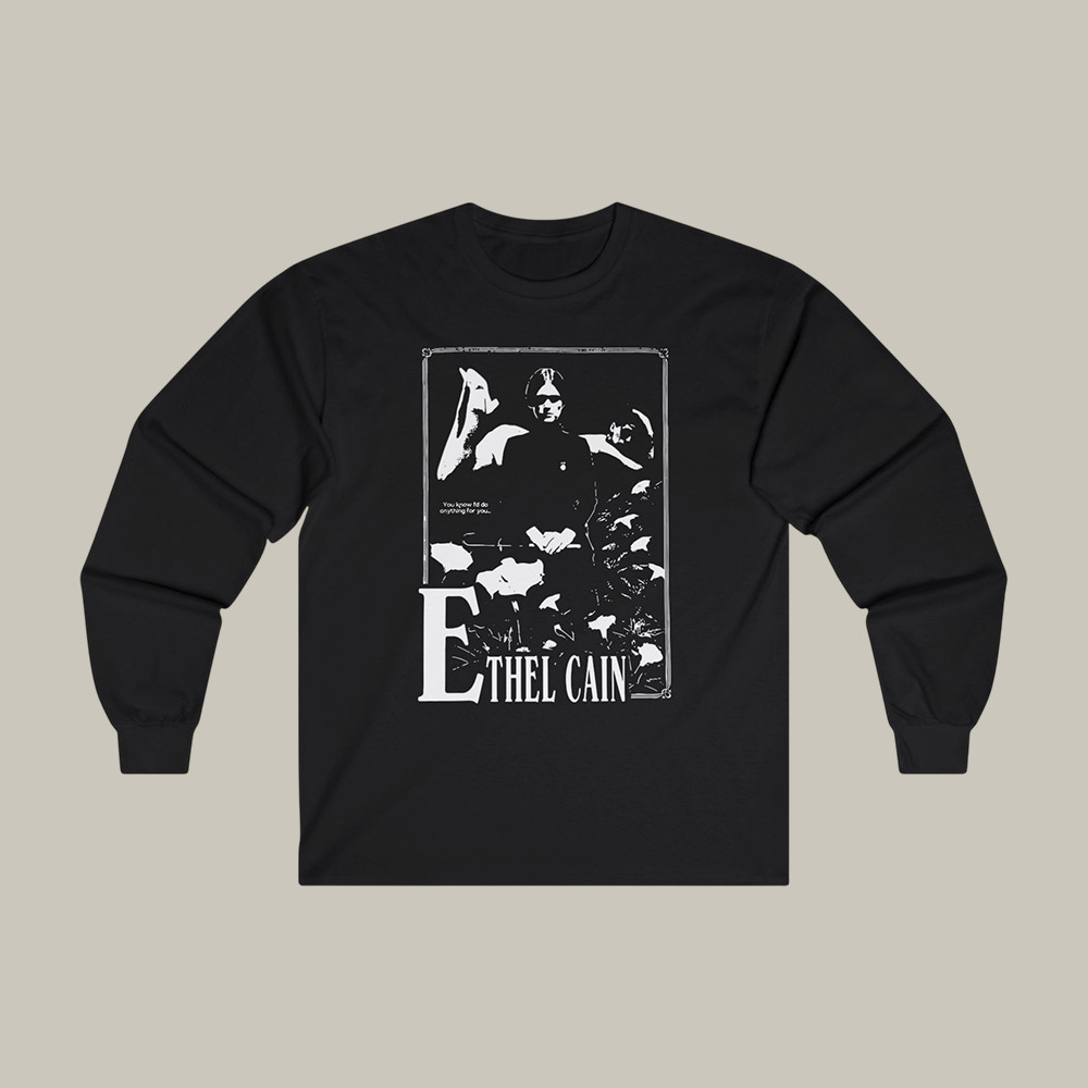 Ethel Cain Portrait Long Sleeve Shirt Music Concert Outfit Great Gift For Huge Fans