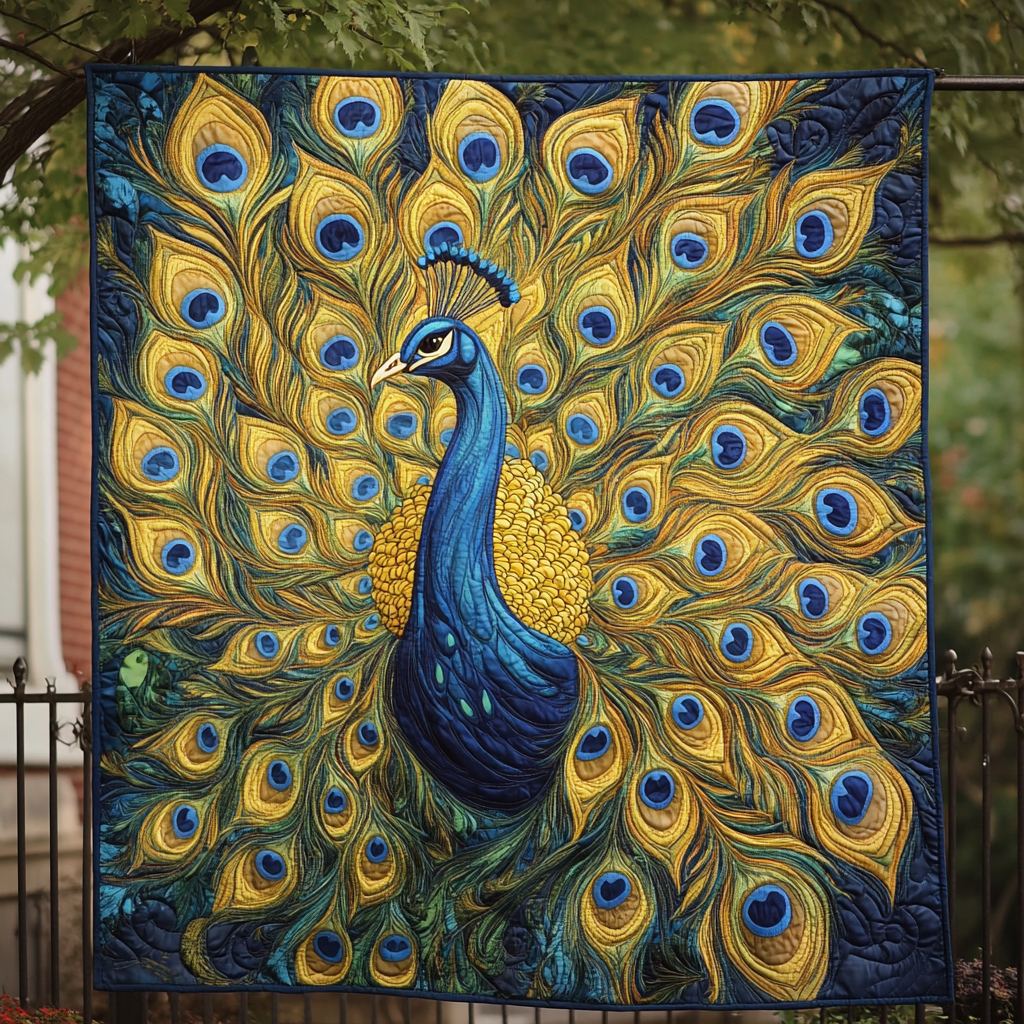 Ethereal Elegance Quilted Blanket Gift Ideas For Bird Lovers