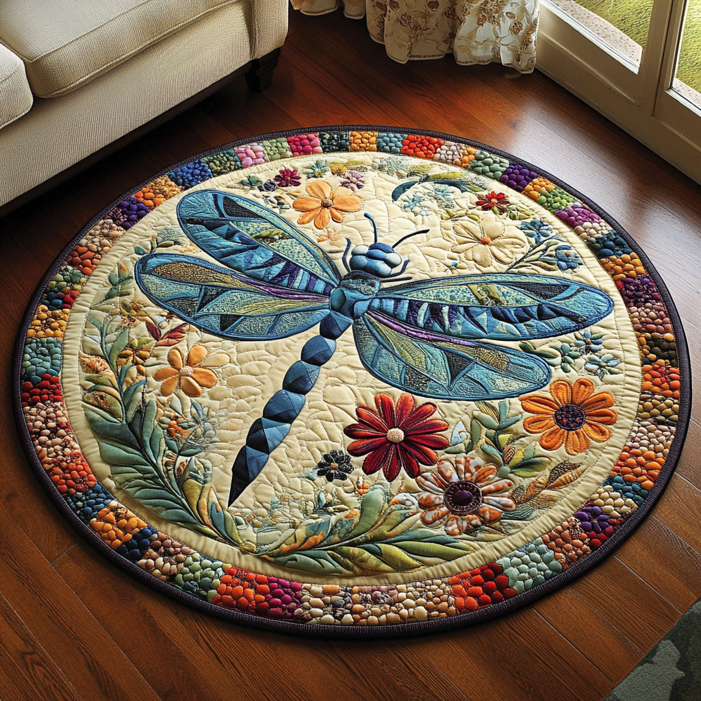 Ethereal Quilted Round Mat Entrance Way Ideas Gift Ideas For Farm Dad